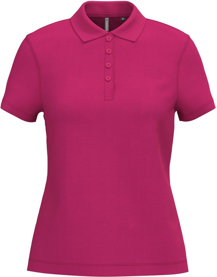 Kariban Poloshirt Damen Kurzarm-Poloshirt. Baumwollpiqué. von Kariban