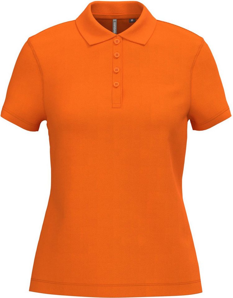 Kariban Poloshirt Damen Kurzarm-Poloshirt. Baumwollpiqué. von Kariban