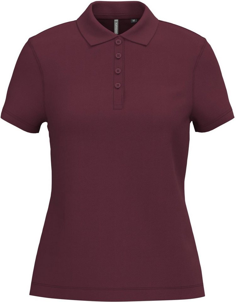 Kariban Poloshirt Damen Kurzarm-Poloshirt. Baumwollpiqué. von Kariban