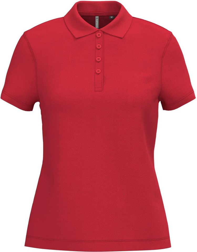Kariban Poloshirt Damen Kurzarm-Poloshirt. Baumwollpiqué. von Kariban