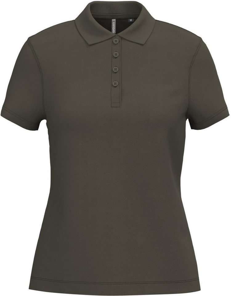 Kariban Poloshirt Damen Kurzarm-Poloshirt. Baumwollpiqué. von Kariban