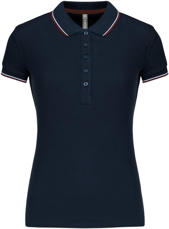 Kariban Poloshirt Damen Piqué Poloshirt Kurzarm von Kariban