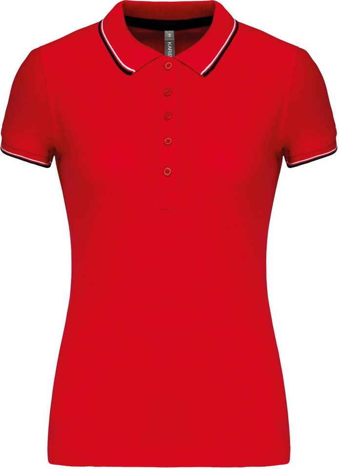 Kariban Poloshirt Damen Piqué Poloshirt Kurzarm von Kariban