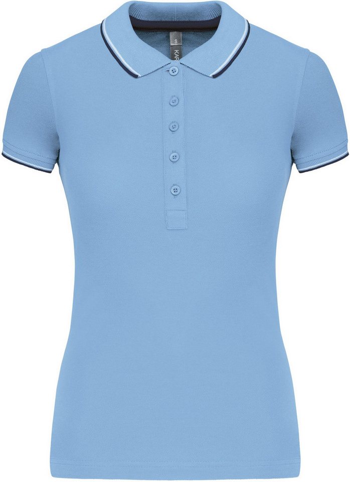 Kariban Poloshirt Damen Piqué Poloshirt Kurzarm von Kariban