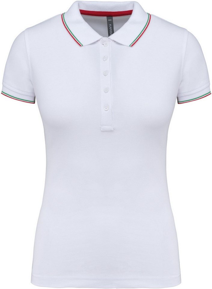 Kariban Poloshirt Damen Piqué Poloshirt Kurzarm von Kariban