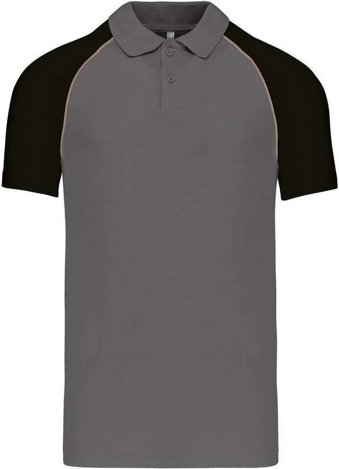 Kariban Poloshirt Herren Baseball Kurzarm Poloshirt von Kariban