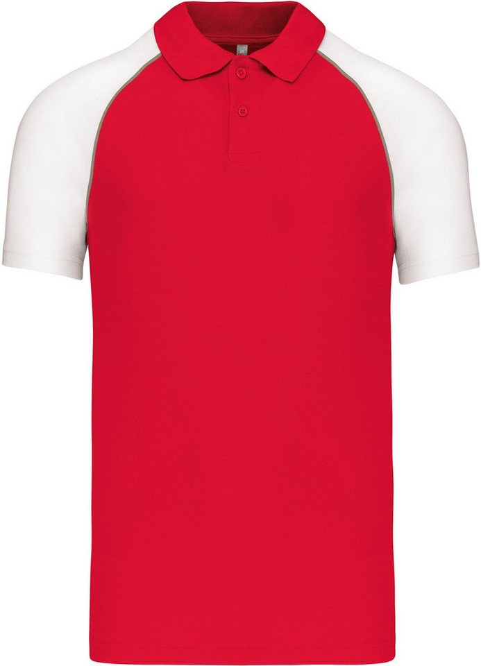 Kariban Poloshirt Herren Baseball Kurzarm Poloshirt Kariban Poloshirt Herren Baseball Kurzarm Poloshirt von Kariban
