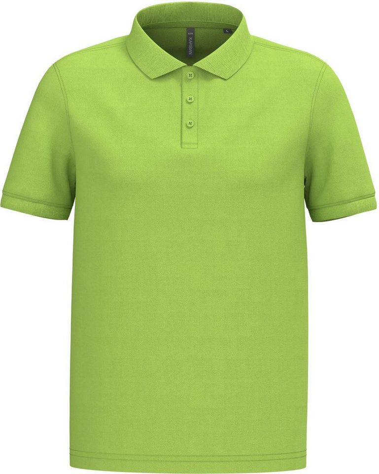 Kariban Poloshirt Herren Kurzarm-Polohemd. Baumwollpiqué. von Kariban