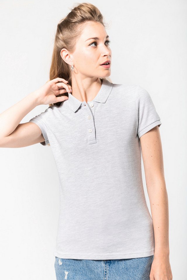Kariban Poloshirt Kurzarm-Polohemd für Damen im Vintage-Stil von Kariban