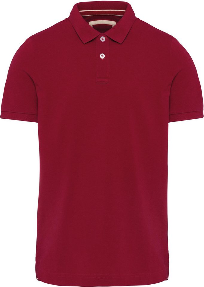 Kariban Poloshirt Kurzarm-Polohemd für Herren im Vintage-Stil Kariban Poloshirt Kurzarm-Polohemd für Herren im Vintage-Stil von Kariban