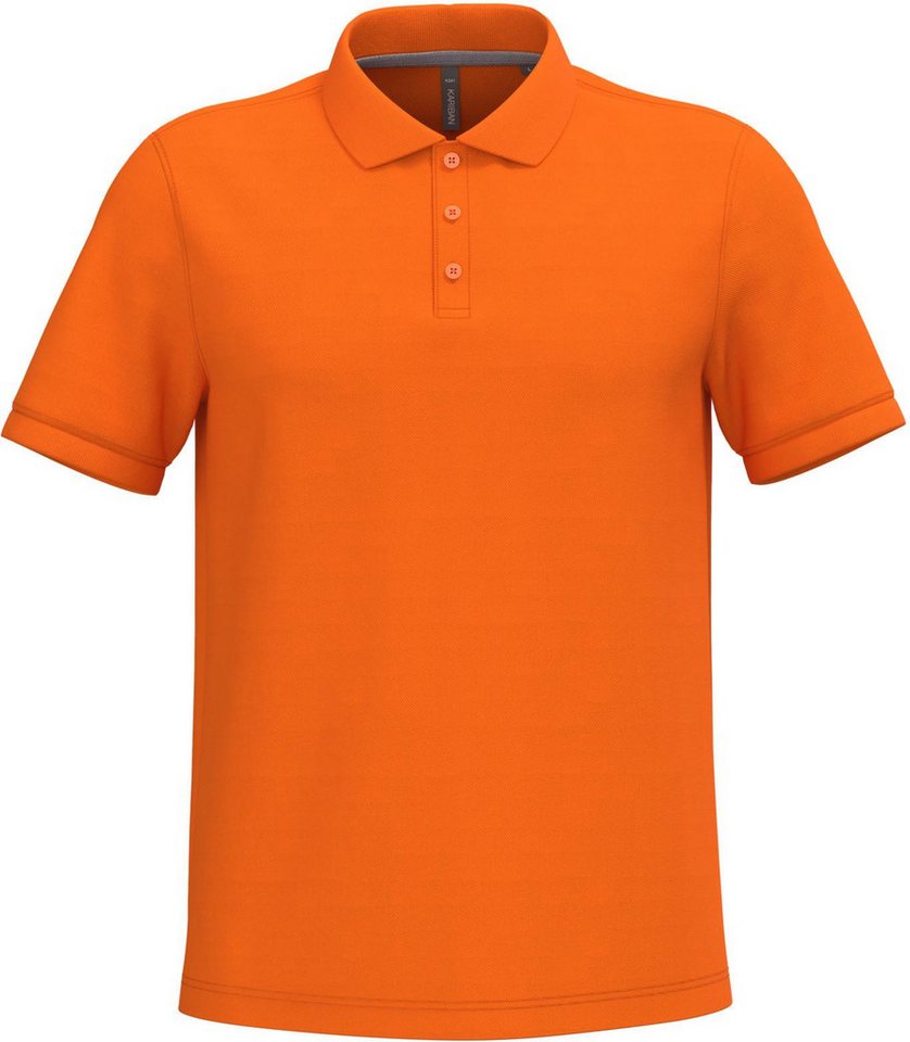 Kariban Poloshirt Kurzarm-Polohemd für Herren. Aus Baumwollpiqué von Kariban