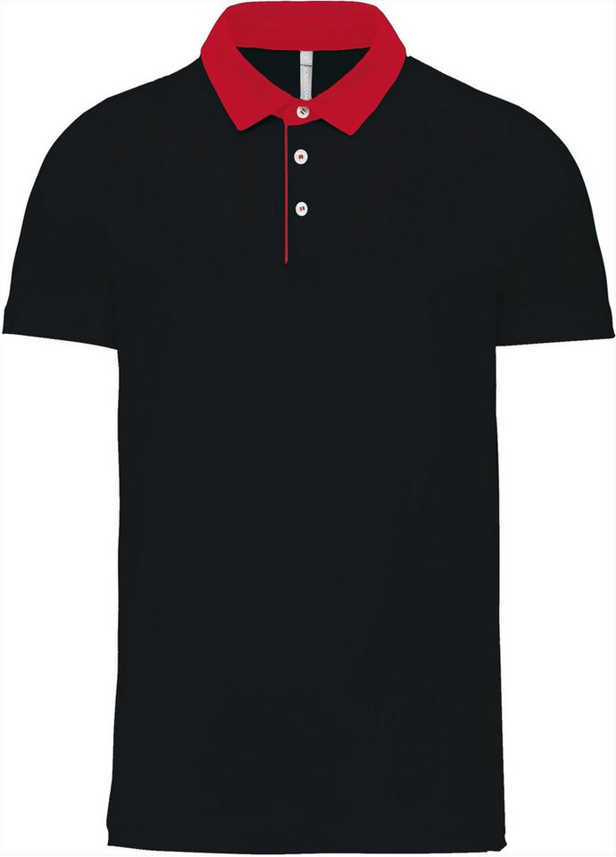 Kariban Poloshirt Zweifarbiges Jersey-Polohemd für Herren von Kariban