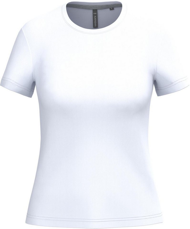 Kariban Rundhalsshirt Damen T-Shirt Ladies' short-sleeved crew neck T-shirt von Kariban