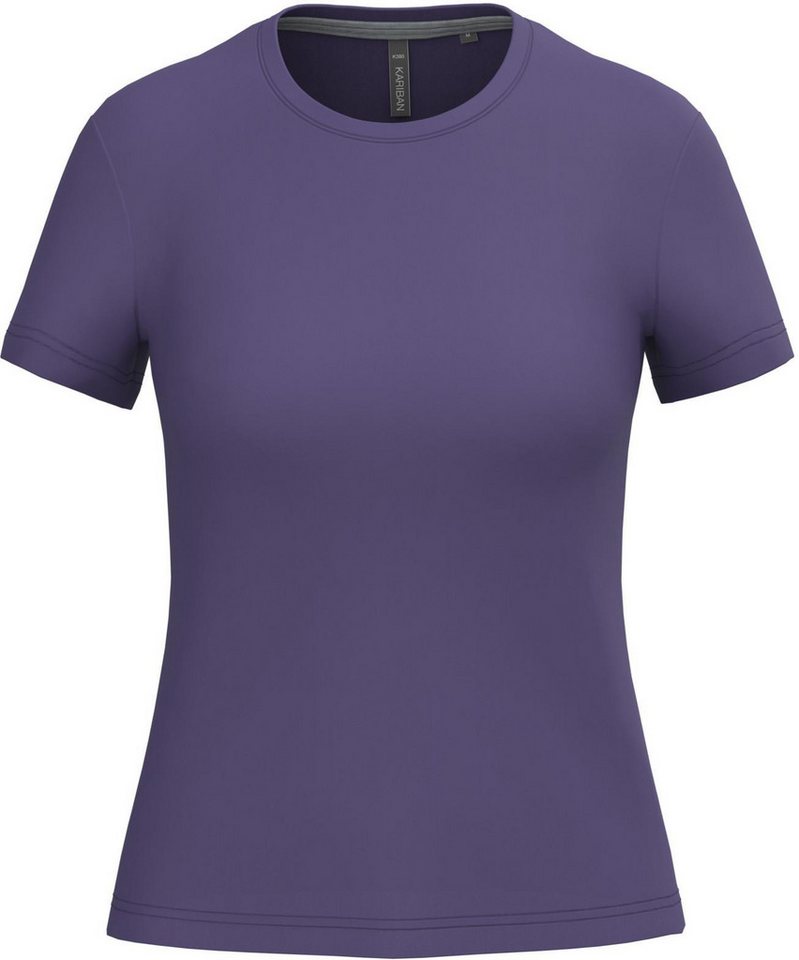 Kariban Rundhalsshirt Damen T-Shirt Ladies' short-sleeved crew neck T-shirt von Kariban
