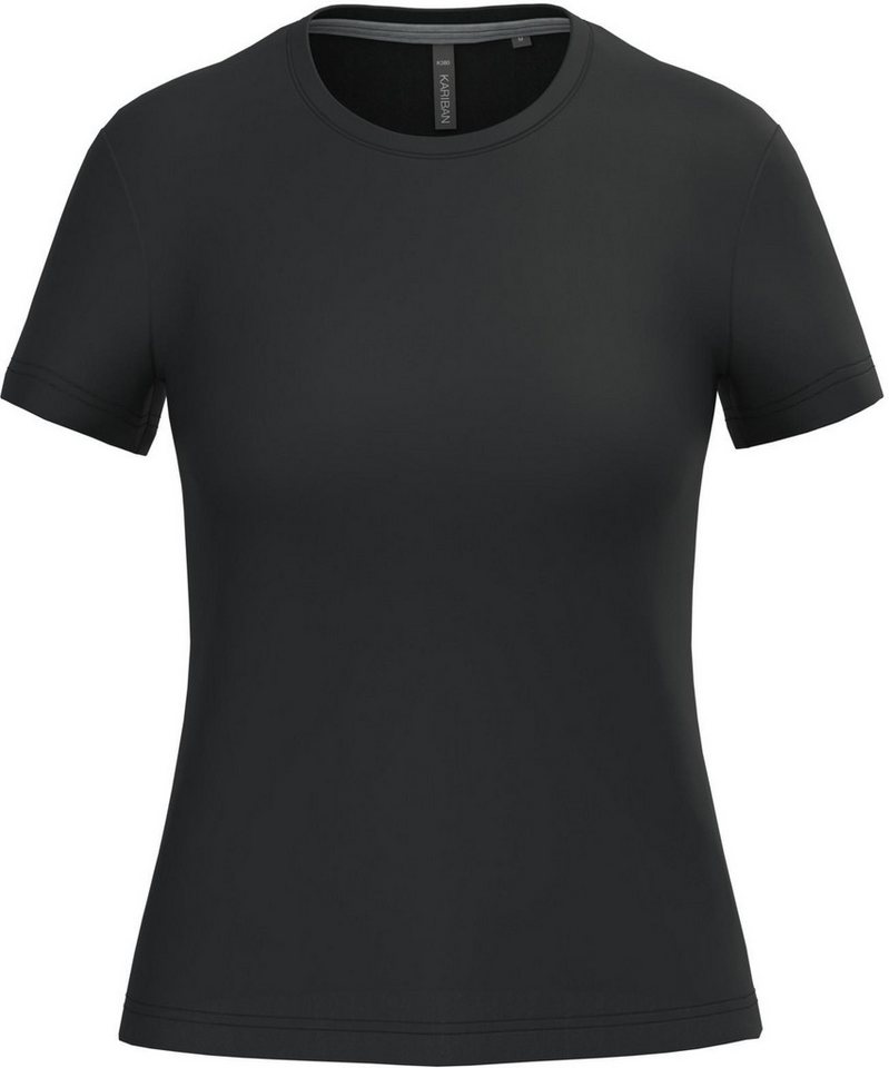 Kariban Rundhalsshirt Damen T-Shirt Ladies' short-sleeved crew neck T-shirt von Kariban