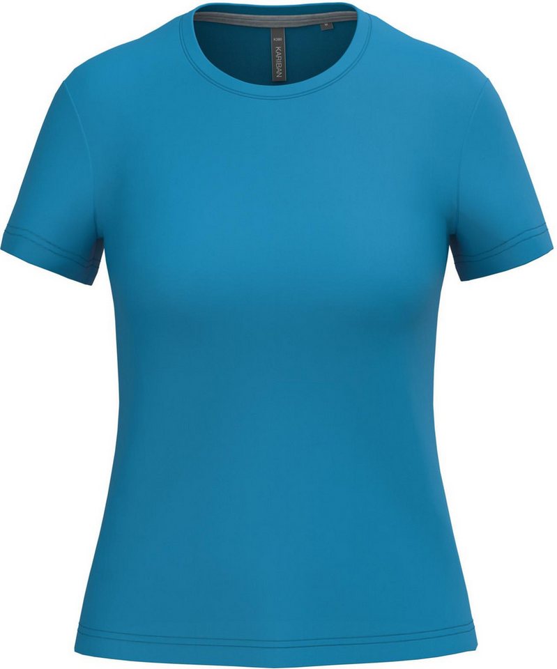 Kariban Rundhalsshirt Damen T-Shirt Ladies' short-sleeved crew neck T-shirt von Kariban