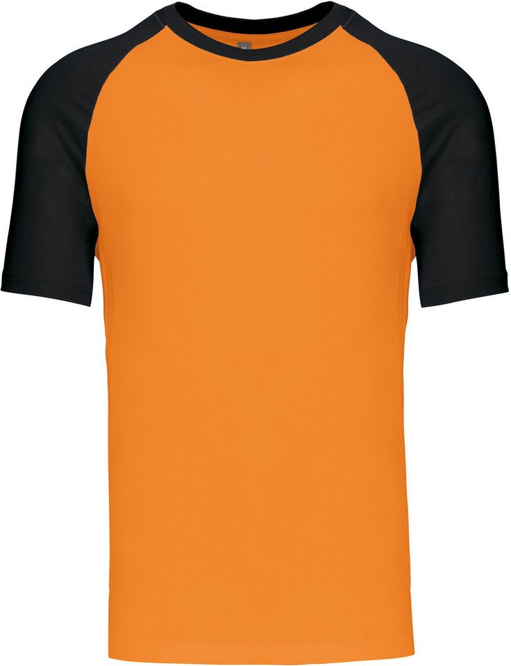 Kariban Rundhalsshirt Herren Baseball-Shirt, zweifarbig Kariban Rundhalsshirt Herren Baseball-Shirt, zweifarbig von Kariban