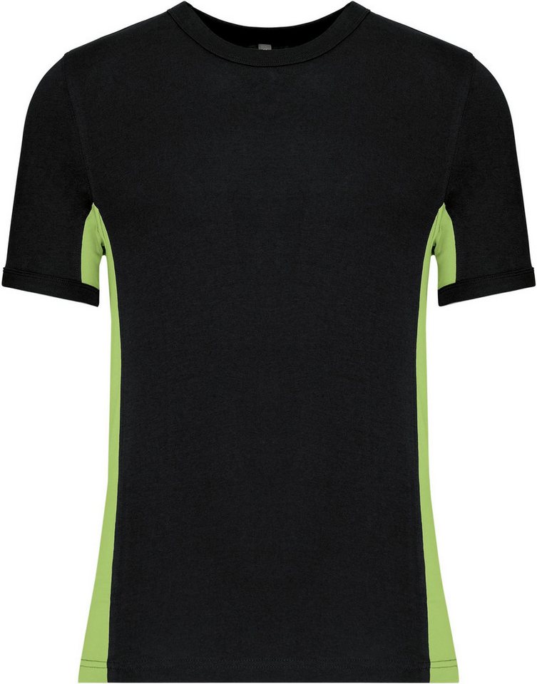 Kariban Rundhalsshirt Herren Tiger - Zweifarbiges T-Shirt von Kariban