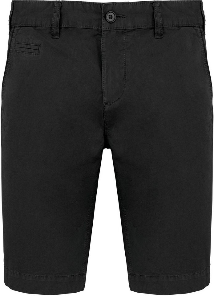 Kariban Shorts Bermuda-Shorts für Herren im ausgewaschenen Look von Kariban