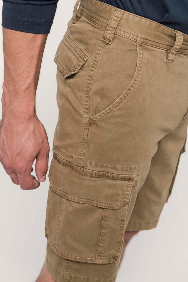 Kariban Shorts Bermuda-Shorts für Herren mit mehreren Taschen von Kariban