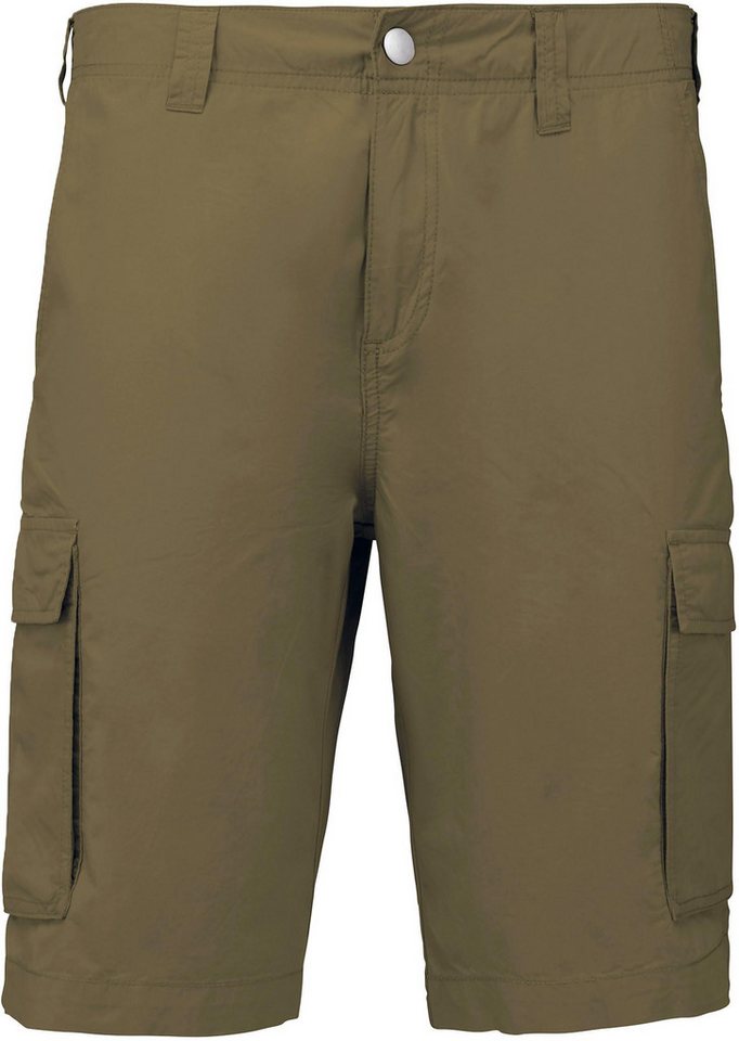 Kariban Shorts Leichte Bermuda-Shorts für Herren mit mehreren Taschen von Kariban