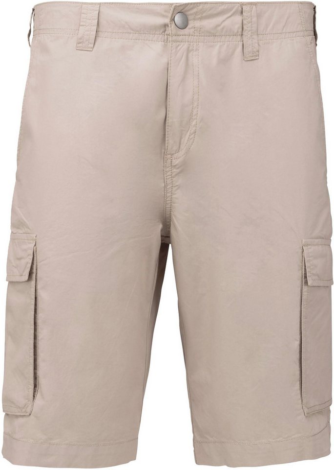 Kariban Shorts Leichte Bermuda-Shorts für Herren mit mehreren Taschen von Kariban