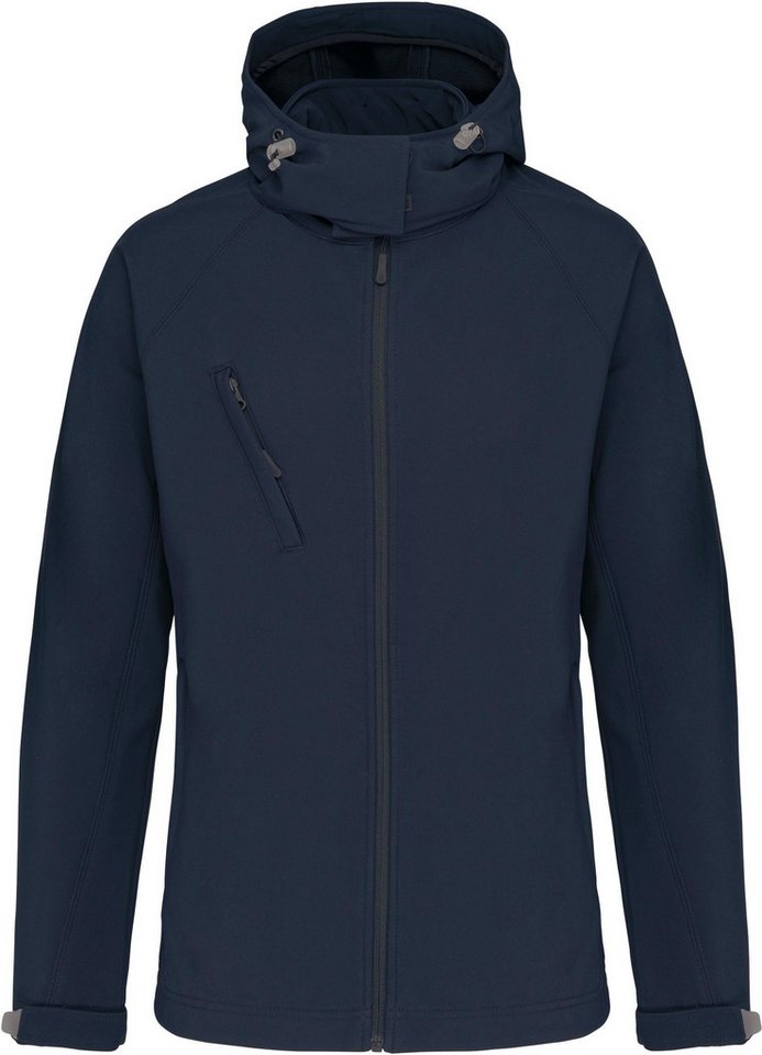 Kariban Softshelljacke Damen Softshell-Jacke mit Abnehmbare Kapuze von Kariban