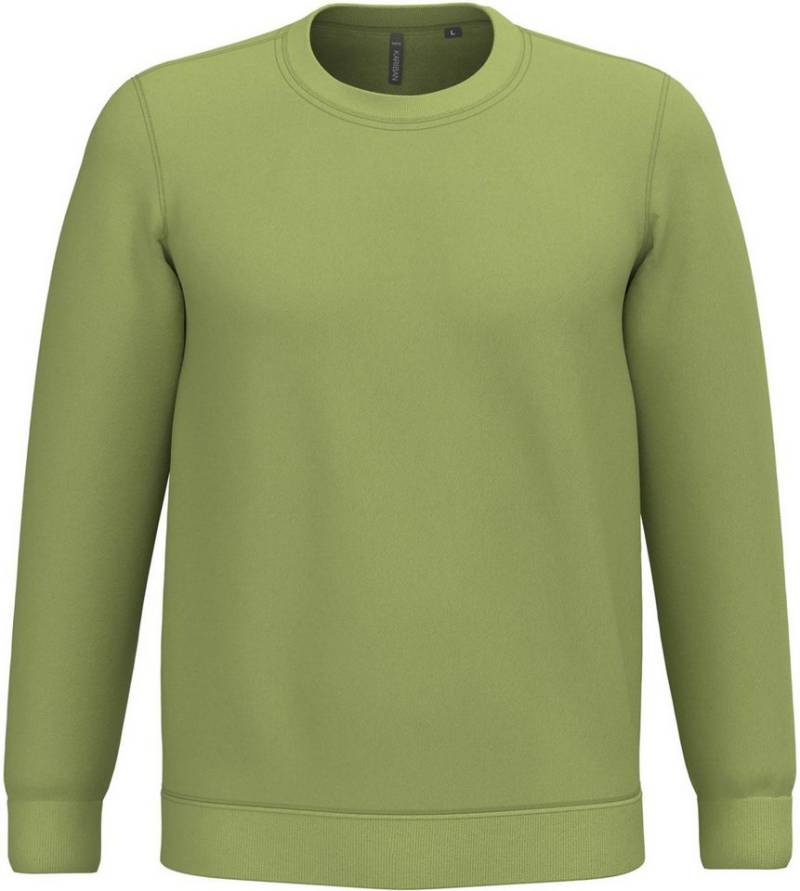 Kariban Sweatshirt Herren Sweatshirt mit Rundhalsausschnitt von Kariban
