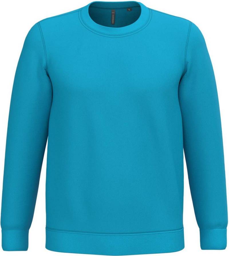 Kariban Sweatshirt Herren Sweatshirt mit Rundhalsausschnitt von Kariban