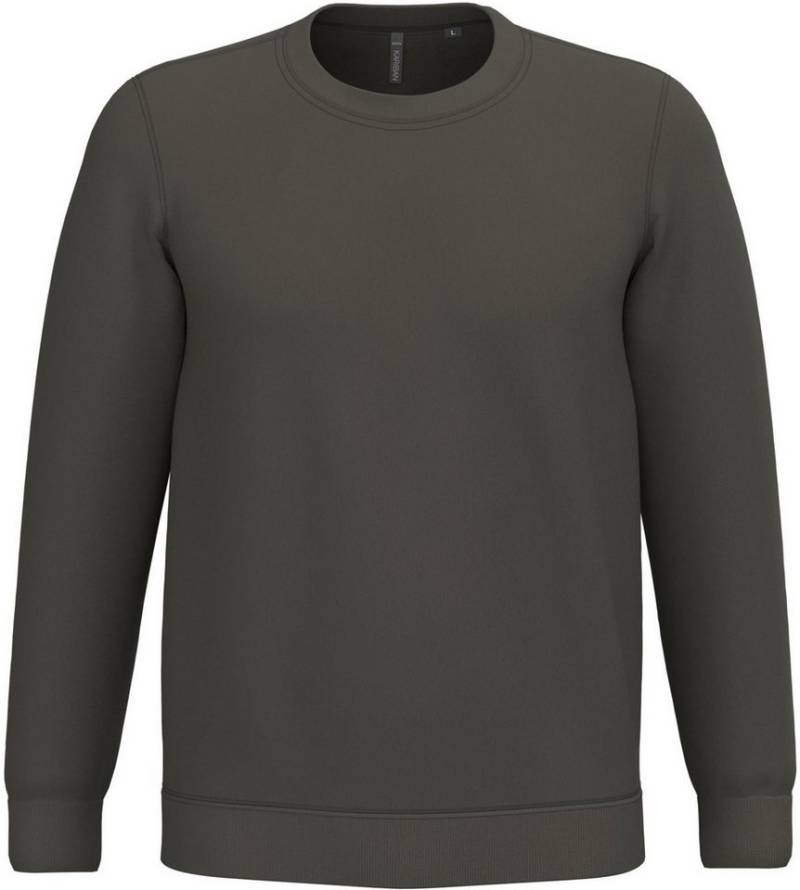 Kariban Sweatshirt Herren Sweatshirt mit Rundhalsausschnitt von Kariban