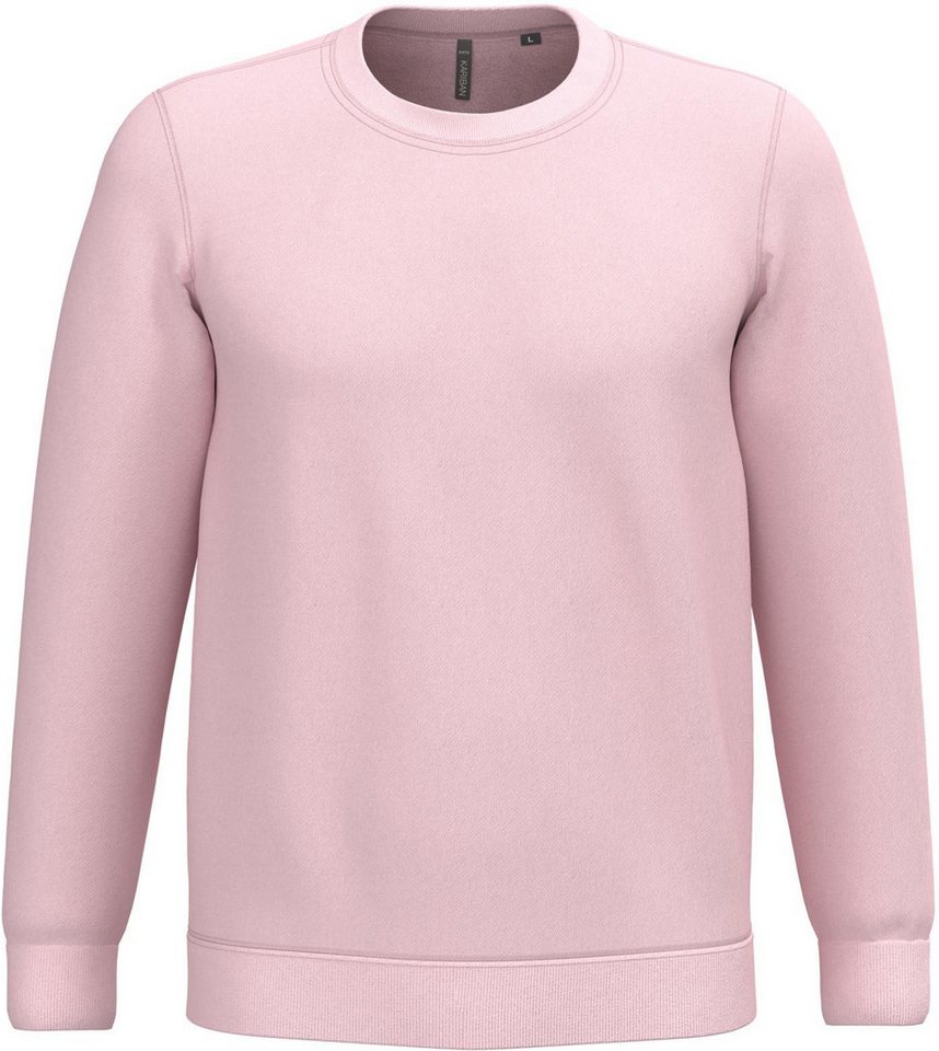Kariban Sweatshirt Herren Sweatshirt mit Rundhalsausschnitt von Kariban