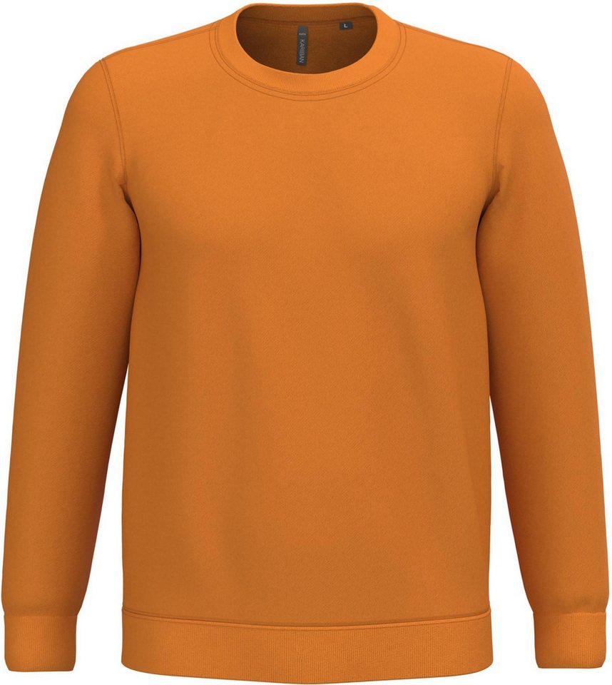 Kariban Sweatshirt Herren Sweatshirt mit Rundhalsausschnitt von Kariban