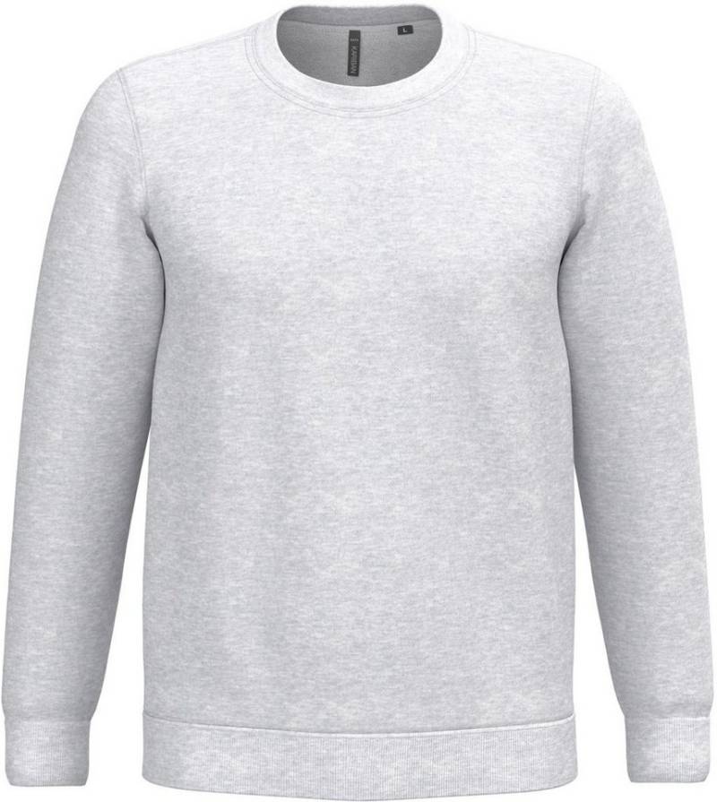 Kariban Sweatshirt Herren Sweatshirt mit Rundhalsausschnitt von Kariban
