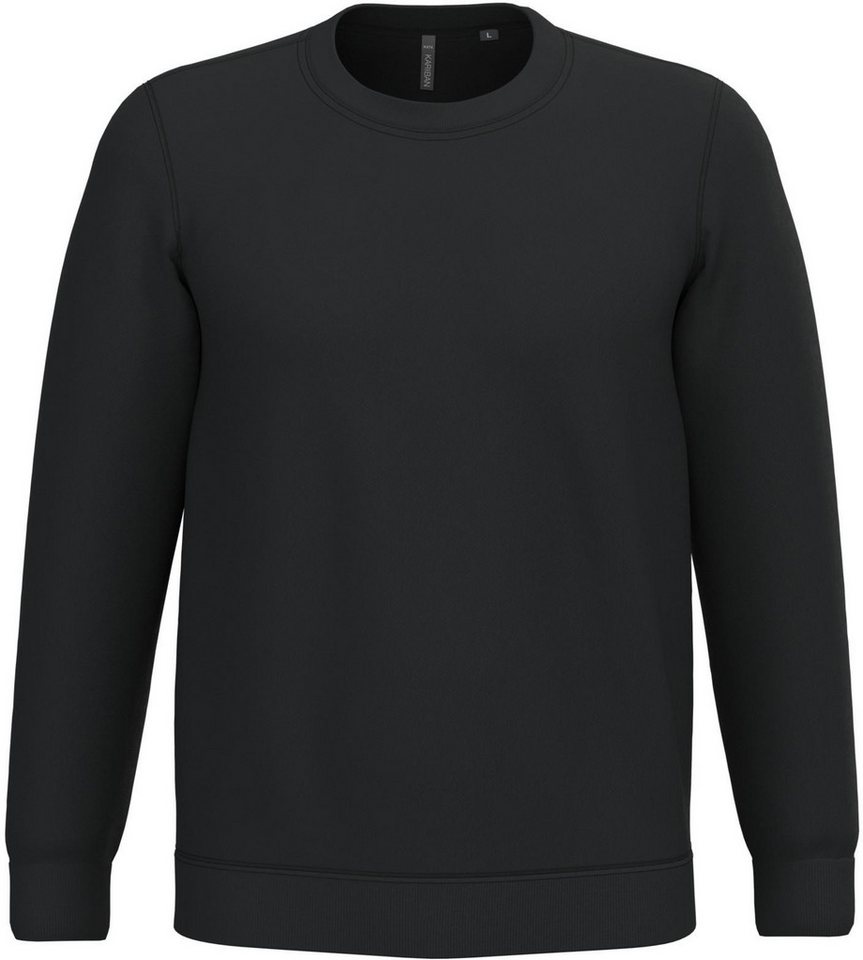 Kariban Sweatshirt Herren Sweatshirt mit Rundhalsausschnitt von Kariban