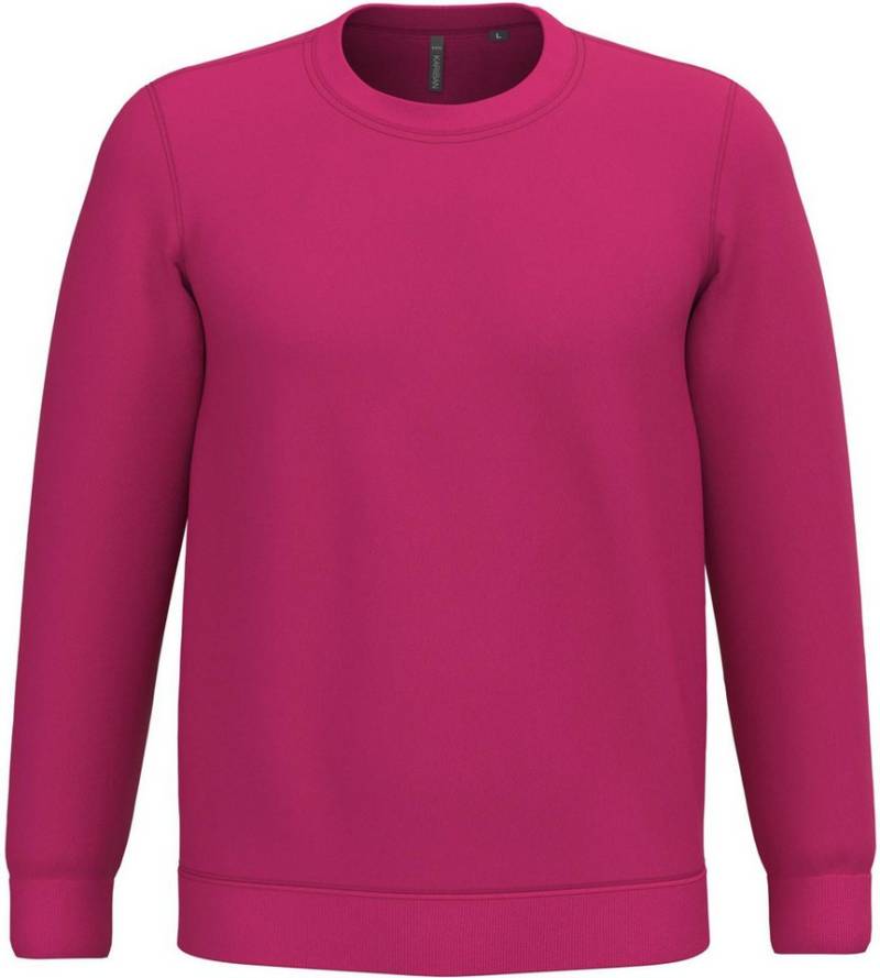 Kariban Sweatshirt Herren Sweatshirt mit Rundhalsausschnitt von Kariban