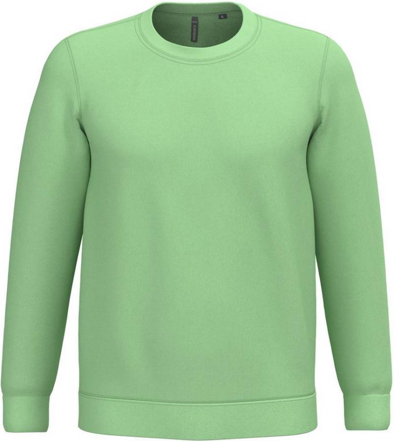 Kariban Sweatshirt Herren Sweatshirt mit Rundhalsausschnitt von Kariban