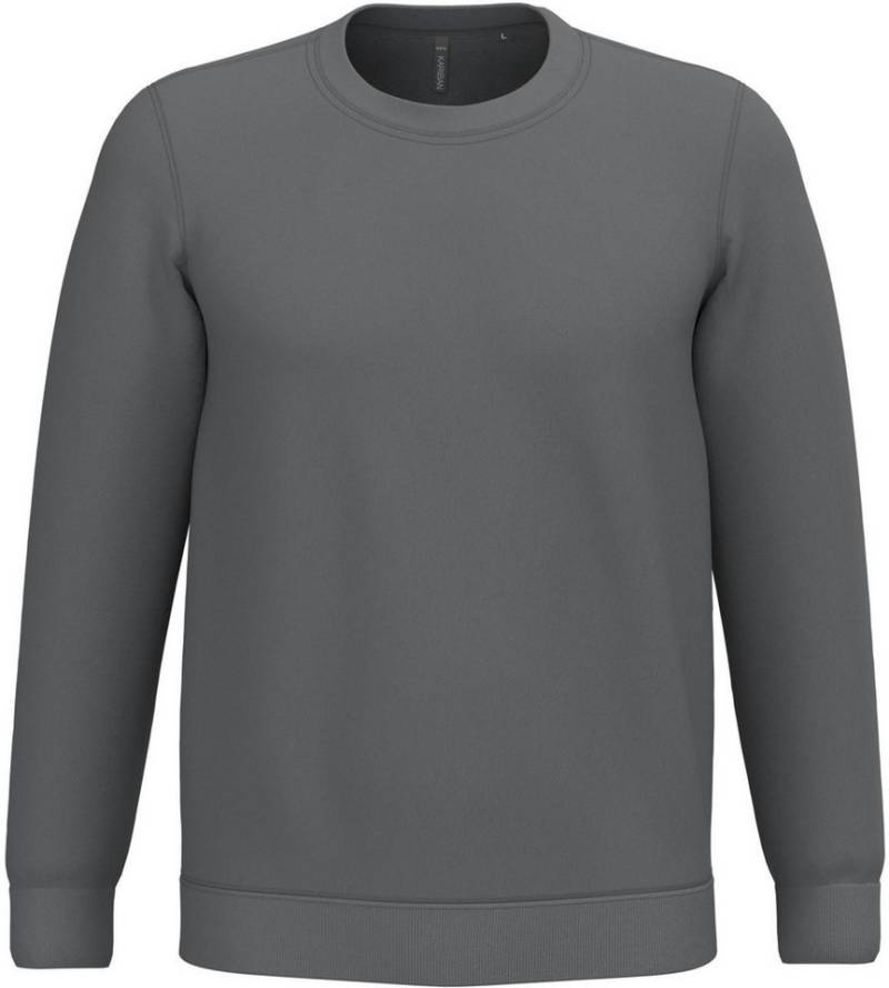 Kariban Sweatshirt Herren Sweatshirt mit Rundhalsausschnitt von Kariban