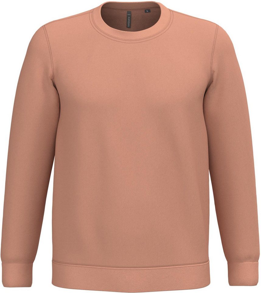 Kariban Sweatshirt Herren Sweatshirt mit Rundhalsausschnitt von Kariban