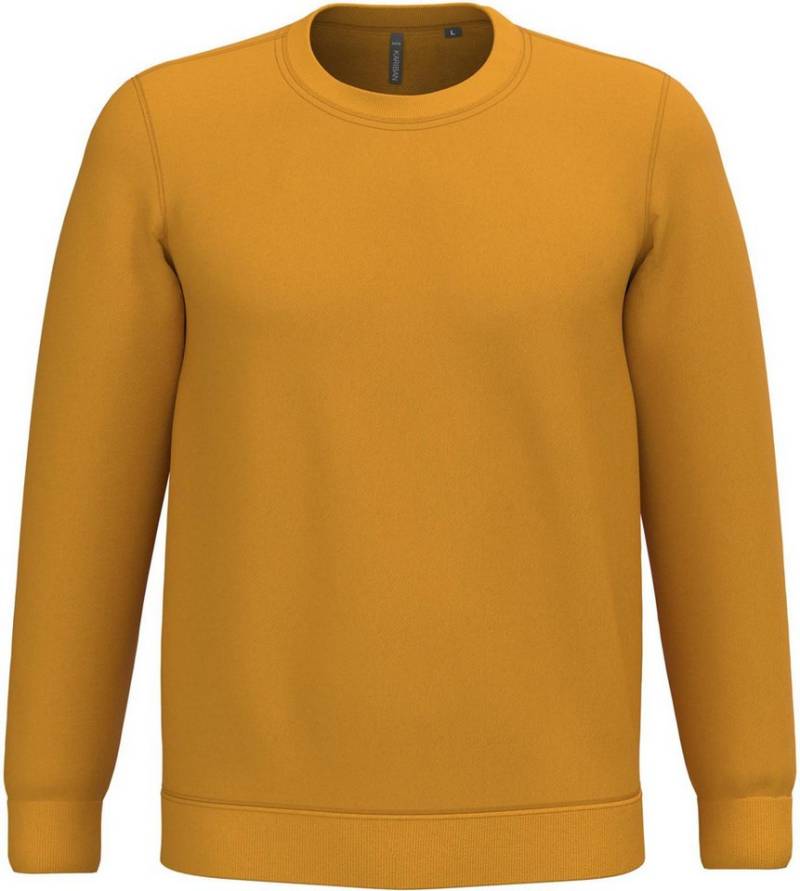 Kariban Sweatshirt Herren Sweatshirt mit Rundhalsausschnitt von Kariban