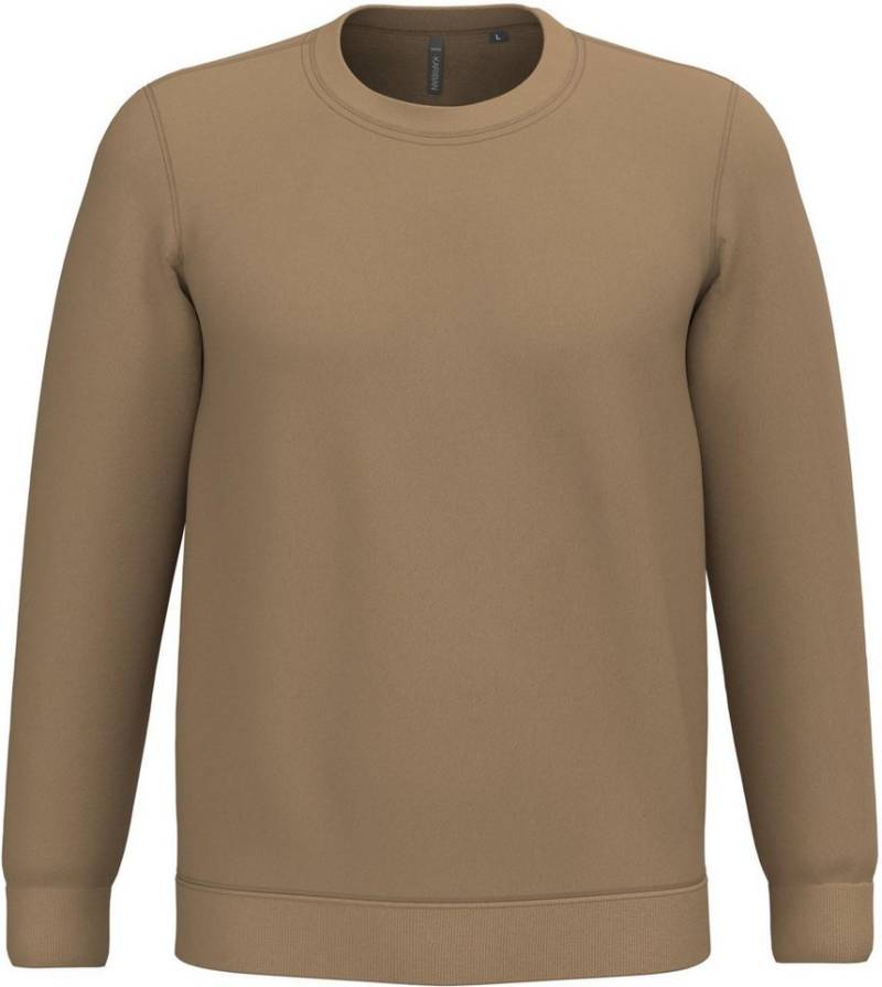 Kariban Sweatshirt Herren Sweatshirt mit Rundhalsausschnitt von Kariban