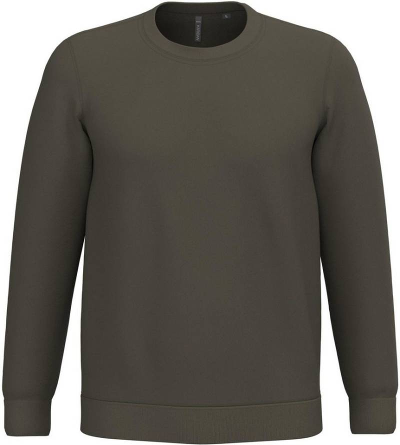 Kariban Sweatshirt Herren Sweatshirt mit Rundhalsausschnitt von Kariban