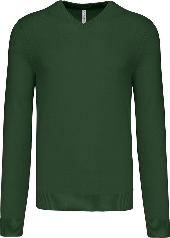 Kariban Sweatshirt Herrenpullover mit V-Ausschnitt von Kariban
