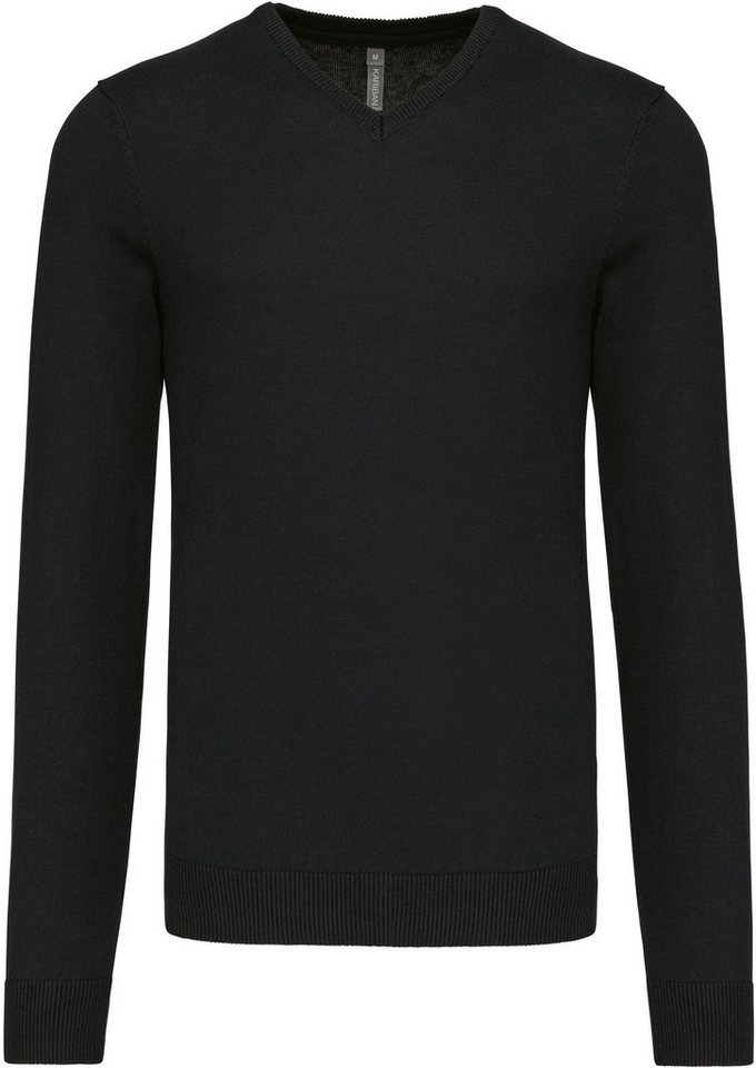 Kariban Sweatshirt Herrenpullover mit V-Ausschnitt von Kariban