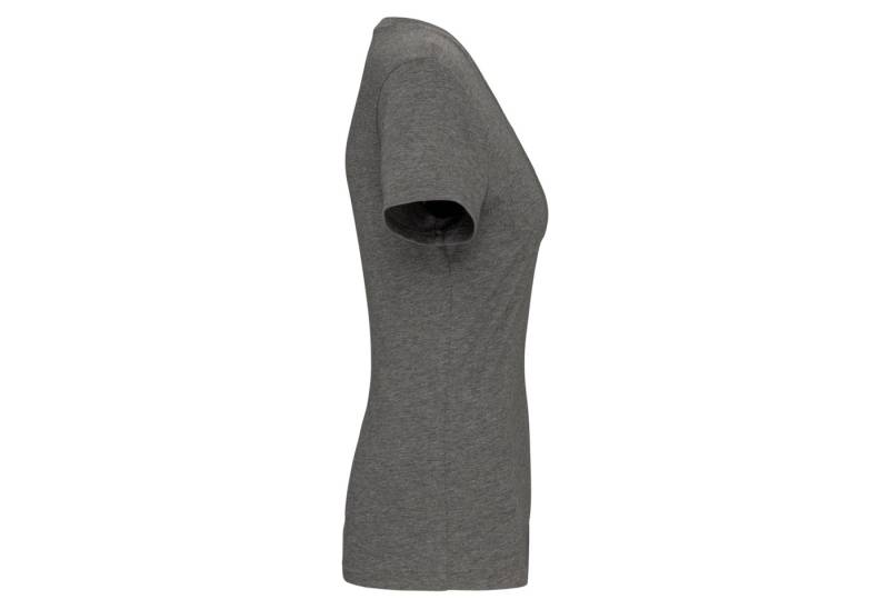 Kariban T-Shirt Damen-T-Shirt Supima® mit V-Ausschnitt und kurzen Ärmeln von Kariban