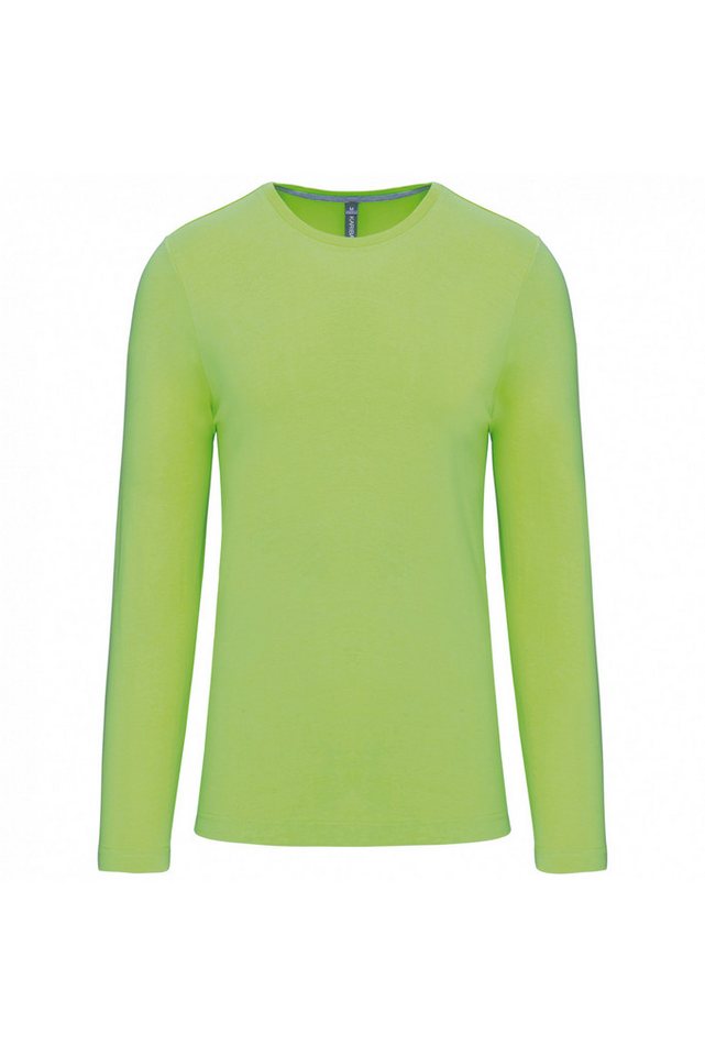 Kariban T-Shirt Mens long-sleeved crew neck T-shirt von Kariban
