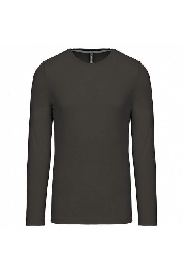 Kariban T-Shirt Mens long-sleeved crew neck T-shirt von Kariban