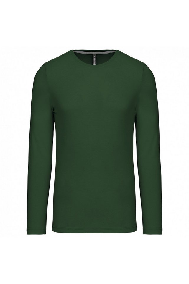 Kariban T-Shirt Mens long-sleeved crew neck T-shirt von Kariban