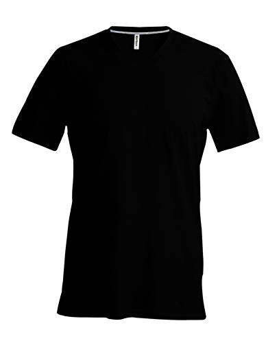 Kariban T-Shirt mit V-Ausschnitt K357,Farbe:Black;Größe:L Kariban T-Shirt mit V-Ausschnitt K357,Farbe:Black;Größe:L von Kariban
