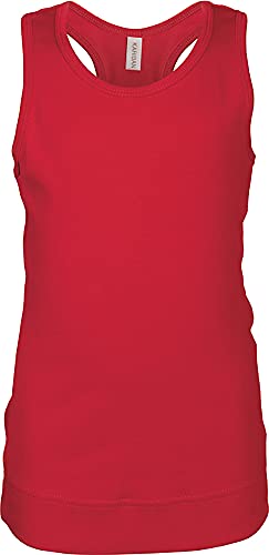 Kariban Tank Top blanko rot (6-8) von Kariban