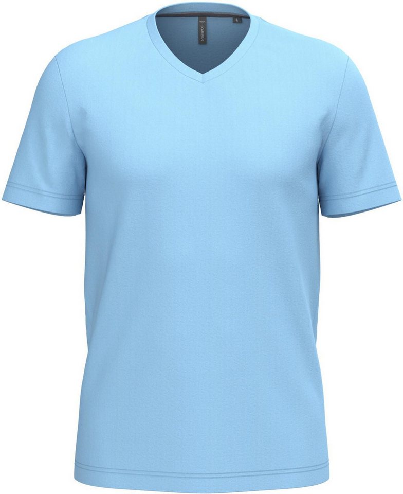 Kariban V-Shirt Herren T-Shirt Men's short-sleeved V-neck T-shirt von Kariban